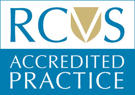 RCVS accredited logo